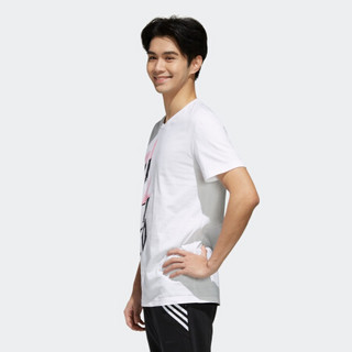 阿迪达斯官方 adidas neo M TEE CLR 男子T恤FH9314 白 A/S(175/92A)