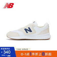 New Balance NB官方2020新款男款女款X70复古休闲鞋 米色/白色 MSX70TB 37