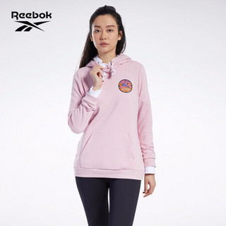 Reebok锐步 运动经典RSC W HOODED SWEAT女子连帽卫衣 GN9894_粉色 A/M