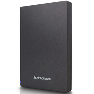 联想（Lenovo）移动机械硬盘1T2T4TB USB3.0高速2.5英寸外置外接存储 F309灰色 套餐一 标配+赠品硬盘袋子 4TB