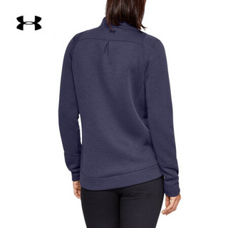 安德玛官方UA Move Light女子运动拉链夹克Under Armour1326874 深蓝色517 XS