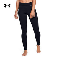 安德玛官方UA ColdGear Base女子运动紧身裤Under Armour1343325 黑色001 XS