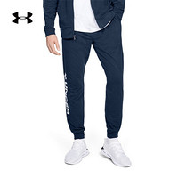 安德玛官方UA Sportstyle男子运动裤子长裤Under Armour1329298 蓝色408 XL