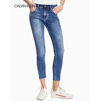 CK JEANS 2020秋冬款女装 时尚微弹合体版牛仔裤CKJ022 J214052 1A4-蓝色 27