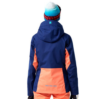 RUNNING RIVER 极限 女式防水透气保暖专业款修身双板滑雪服夹克上衣N7452N 095黑色 S