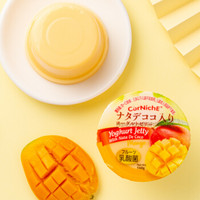 可尼斯（CorNiche）马来西亚进口 芒果味乳酸菌椰果果冻布丁 休闲食品儿童零食 320g（4杯装）