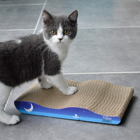 乐优派LOVE YOU PET 夜空猫抓板 瓦楞纸猫爪板磨爪板宠物用品猫咪玩具