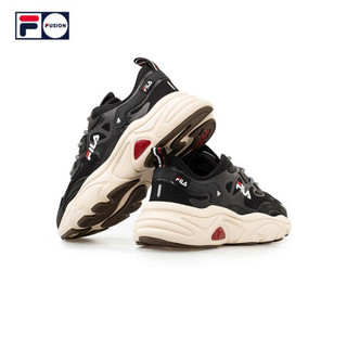 FILA FUSION斐乐老爹鞋男鞋火星鞋2020秋季新款复古休闲运动鞋 黑色-BK 43