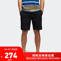 阿迪达斯官方 adidas 三叶草 BARBUR SHORT 男子短裤DU8382 黑色 S(参考身高:173~178CM)