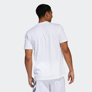 阿迪达斯官网 adidas TMAC GEEK UP 男装篮球运动短袖DU6438 白 A/XL(185/104A)