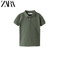 ZARA 新款 童装男童 春夏新品 基本款珠地布 POLO 衫 01887660505