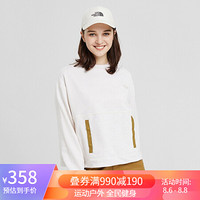 TheNorthFace北面柔软舒适针织上衣女户外|3VTK 0ZX/白色 XL