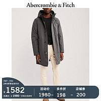 Abercrombie＆Fitch男装 潮酷冬季外套精致派克大衣 302838-1 AF