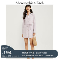 Abercrombie&Fitch女装 经典长袖衬衫式连衣裙 300701-1 Abercrombie & Fitch