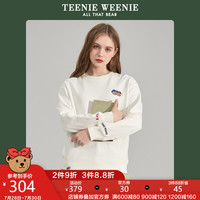 TeenieWeenie小熊卫衣女宽松韩版2020春季新款女装通勤简约上衣潮