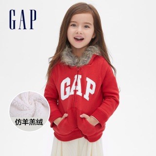 Gap女幼童卫衣474063 女童外套洋气logo开衫卫衣 报价价格评测怎么样 什么值得买