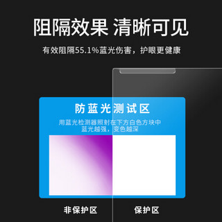 绿巨能（llano）电脑显示器防蓝光保护屏 防蓝光膜 亚克力悬挂式电脑屏幕保护罩 防蓝光阻隔板 19英寸16:10