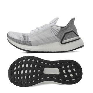 adidas 阿迪达斯 UltraBOOST 19 BOOST 中性跑鞋 B75880 白色/银色 36