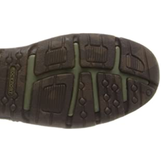 ROCKPORT 乐步 RocSports Lite 3 Plain Toe 男款真皮休闲鞋 Dark Rum Brown US7