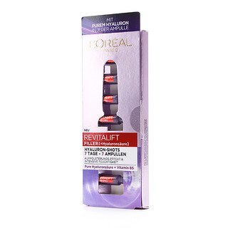 L'OREAL PARIS 巴黎欧莱雅 水光充盈导入浓缩安瓶精华液 金色限量版 1.5ml*7