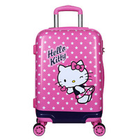 凯蒂猫Hello Kitty 20英寸儿童拉杆箱 小学生行李箱男女登机箱学生万向轮旅行箱