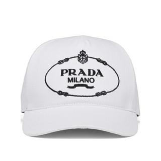 普拉达 PRADA 徽标装饰棒球帽 1HC179_2DB1_F0964 M