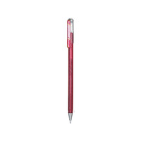 日本派通（Pentel）K110 手帐彩色啫喱笔 高光金属色记号笔贺卡笔绘画水笔 珠光笔 1.0mm 粉色
