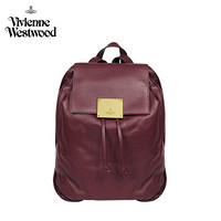 VIVIENNE WESTWOOD薇薇安威斯特伍德 奢侈品包包西太后双肩包 深红色