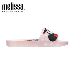 melissa梅丽莎2020春夏新品米奇卡通造型女士凉鞋拖鞋32781 浅粉色 7 内长240mm