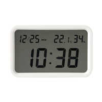 无印良品 MUJI 数字钟・小 白色 约125×80×36（mm）