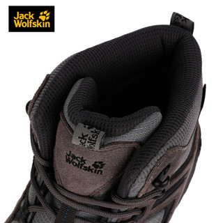 JS Jack Wolfskin/狼爪官方男鞋春季款户外旅游防滑防水徒步鞋登山鞋4032371 4032371-6011/灰色 42.5/8.5