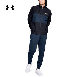 安德玛官方UA Sportstyle Wind男子运动夹克Under Armour1329297 黑色003 XL