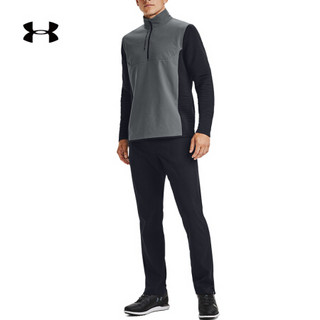 安德玛官方UA Storm男子1/2拉链运动卫衣Under Armour1360513 灰色012 S