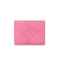 BOTTEGA VENETA 葆蝶家 女士皮革卡包 581470VO0BM 粉色