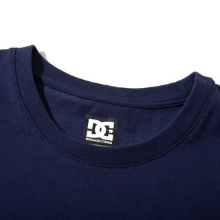 DCSHOECOUSA 男士春夏吸汗透气T恤运动休闲短袖衫GDYZT19217-NLS0 蓝夹色-NLS0 M