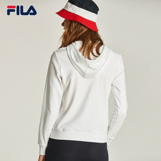 FILA 斐乐 女子运动卫衣 F51W048203F-WT 标准白 M