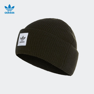 阿迪达斯官网 adidas 三叶草 WAFFLE CUFF KNI 男女休闲帽ED8033 如图 OSFM