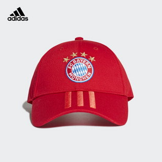 阿迪达斯官方 adidas FCB 3S CAP 男女足球拜仁慕尼黑足球帽DY7677 如图 OSFM