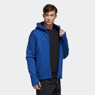 阿迪达斯官网 adidas ZNE HOODY 男装运动型格夹克外套FJ0228 学院蓝 A/L(180/100A)