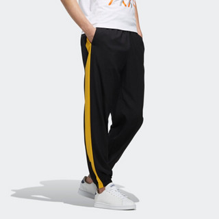 阿迪达斯官方 adidas neo M FAV TRACKPANT 男子运动裤FK9927 黑色/金 A/S(175/76A)