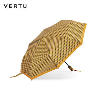 VERTU 纬图经典老花系列遮阳防晒防紫外线晴雨伞两用 黄色
