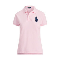 Ralph Lauren/拉夫劳伦女装 经典款 大马标Polo衫20274 D53-粉红色 M