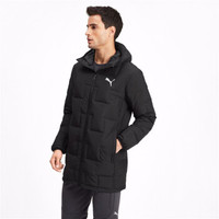 PUMA彪马官方 男子连帽羽绒服 DOWNGUARD 580034 黑色 01 XL