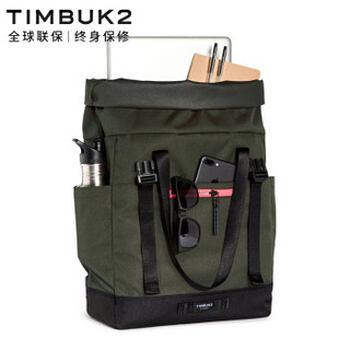 TIMBUK2 天霸 Forge Pack TKB507-3-6426 单肩/手提/双肩包 黑/绿