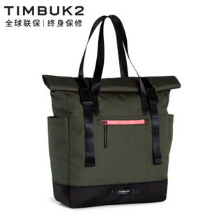 TIMBUK2 天霸 Forge Pack TKB507-3-6426 单肩/手提/双肩包 黑/绿