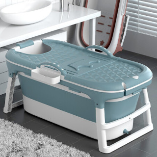 浴室成人浴桶折叠洗澡桶儿童洗澡盆成人折叠浴桶加大泡澡桶家用折叠