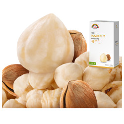 天虹牌土耳其大粒熟榛子仁原味450g盒装烘焙坚果干坚果无盐新货