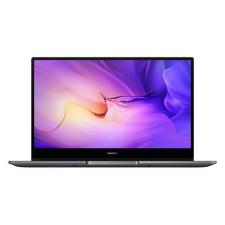 HUAWEI 华为 MateBook D14 锐龙版 R5 4000系列 14.0英寸 商务本 深空灰 (锐龙R5-4500U、核芯显卡、16GB、512GB SSD、1080P、IPS、60Hz、NblL-WFP9)