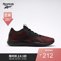 Reebok锐步运动健身男子运动鞋FLEXAGON FORCE 2.0低帮训练鞋EH3554 EH3554_黑色/酒红色 42