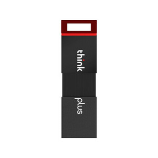 ThinkPad 思考本 联想（thinkplus）USB3.1高速大容量移动U盘存储闪存U盘 滑轨塑料款X100 32G